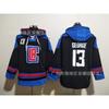 2026 Rugby Fleece Hoodie LA Clippers 2 Embroidered Team Sports Sweatshirt Winter Warm