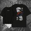 Gojo Satoru Jujutsu Kaisen Print Short Sleeve Tshirt Cotton Clothes Round Neck Harajuku YK New Arrival Streetwear Tee Tops