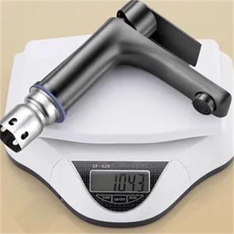 Homeglen Black Stainless Steel Basin Faucet Kitchen and Bathroom Faucets