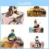 Exquisite Anime Demon Slayer Actionfigur Cartoon-Charakter Modell Spielzeugpuppe Dekoration Für Sammler Und Dekorationsliebhaber