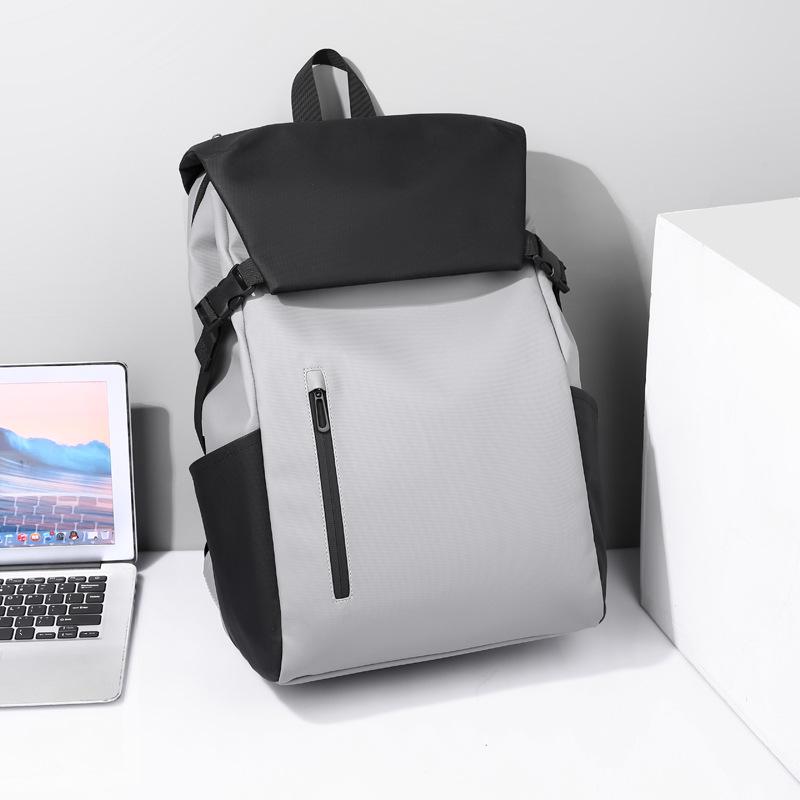 2025 Casual Sports Backpack: Large Capacity, Wet/Dry Separation for Students & Commuters