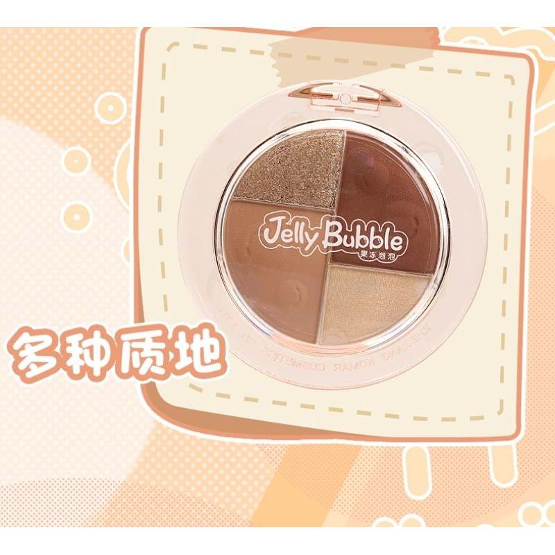 Jelly Bubble - 4 Shades Eyeshadow - 3 Colors (1-3)
