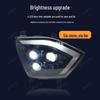 Sinotruk Howo N Series N7G/N6G/N5G LED Headlight Assembly - High Brightness