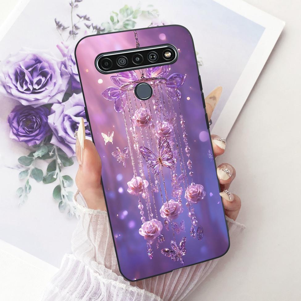 Casing For LG K41S 2020 Cover Silicone Cute Fashion Butterfly Funny Painted Phone Case LM-K410 LMK410EMW LM-K410EMW