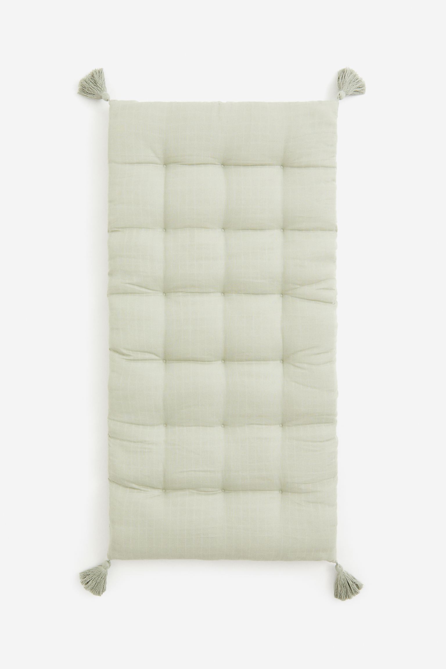 

Cotton muslin seat cushion