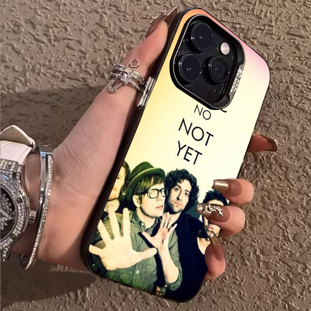 F-Fall O-Out Boy Phone Case for iPhone 17,16,15,14,13,12,11,Pro,X,Xs,Max,Plus Shockproof Cover