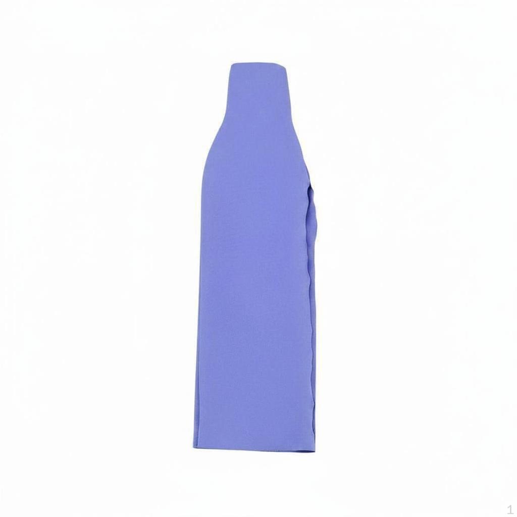 Strapless Slit Dress 1/6 Scale Long Gown Handmade for BJD Owners, Display White