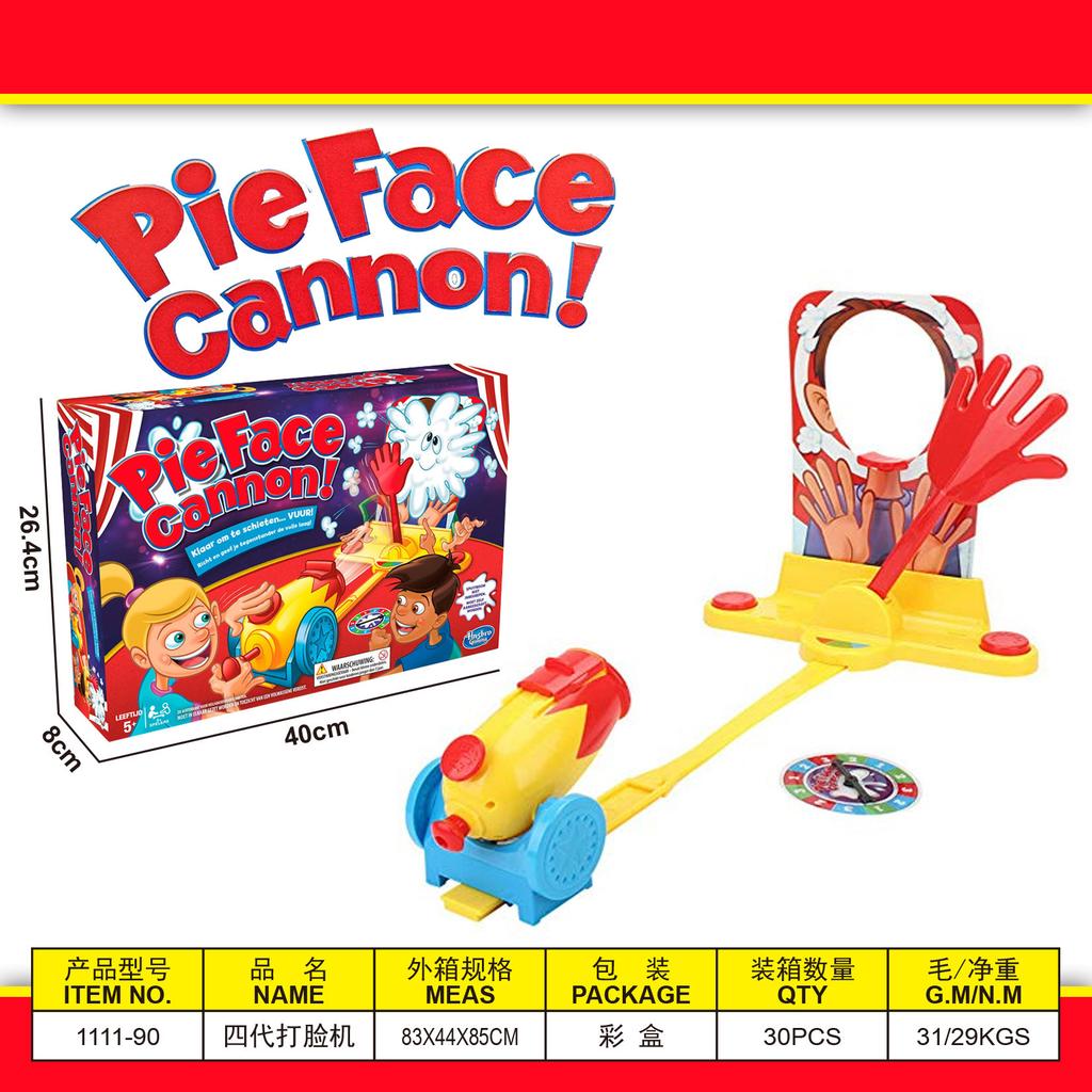Pie Face Party Game Whipped Cream in The Face Family Desková hra pro děti Zábavná společenská hra Gadgets Žert Gags Vtipy Dětské dárky