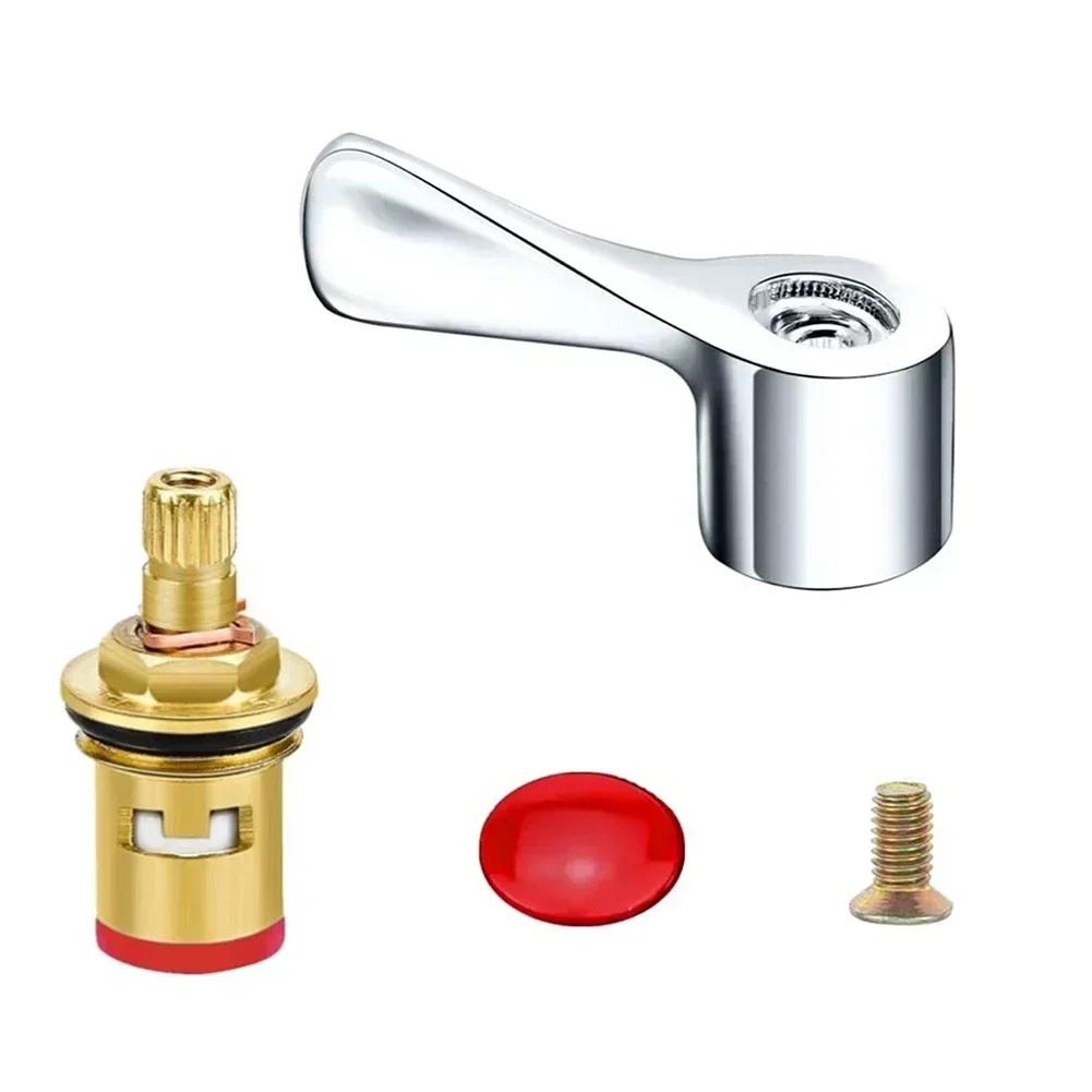 Tap Cartridge Tap Valve Set Tub Turn Cartridges Gland Washbasin Ceramic Disc Faucet Accessories Kitchen Bathroom