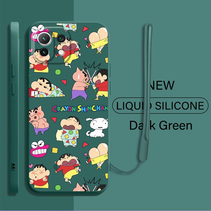 New Crayon Shin-chan Phone Cover Case for Xiaomi Redmi A1 14C 10 13C 12C A3x A2 K60 K40 9 8