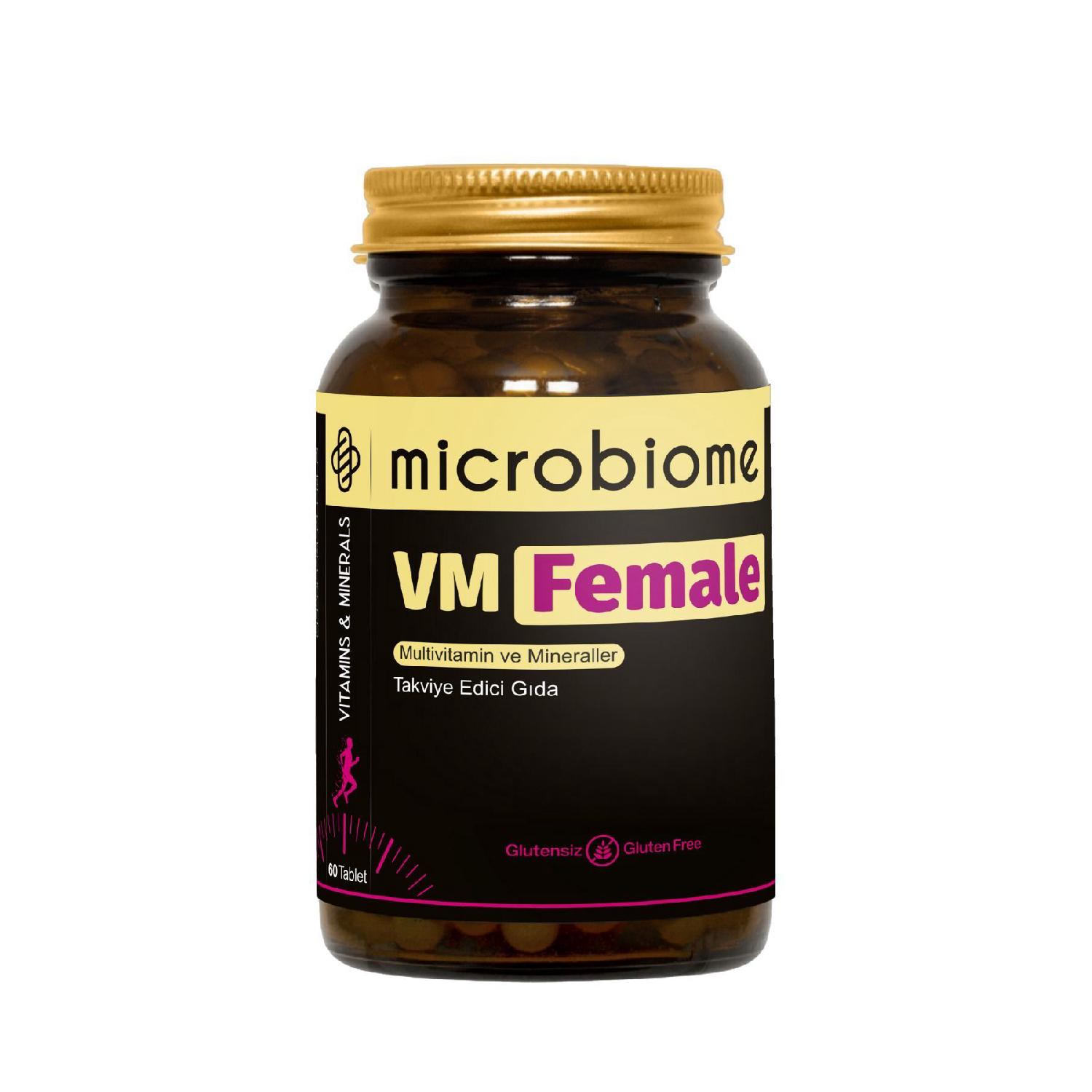 

Vm Female Multivitamin And Mineral Complex 60 Tablets For Women