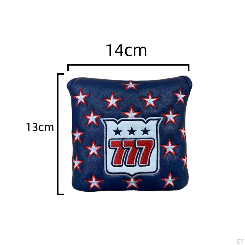 Golf Club Headcover Practice Compact Shaft Protective Putter Head Cover