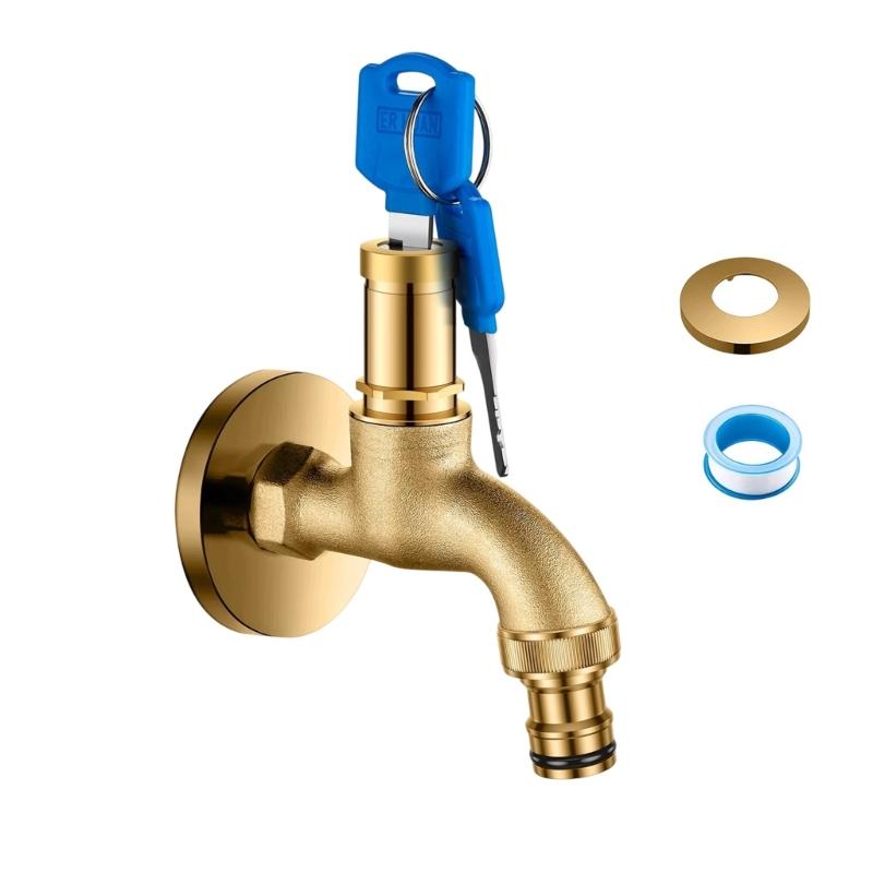 Outdoor Anti Freeze Water Tap 304 Stainless Steel Anti Vandalism Design For Residential Commercial Use