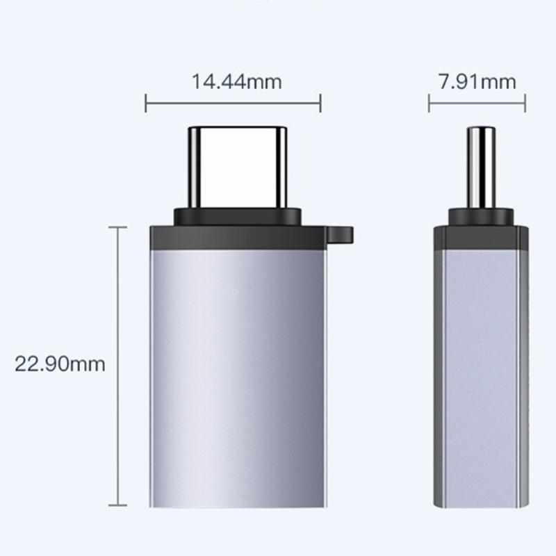 Versatile USBC OTG Adapters Pocket Adapters For Disks Seamlessly Connection Your Flash Drives for Phone & Laptop Device
