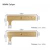 Sliding Pocket Caliper Brass Sliding Gauge Retro Vernier Calipe  Measuring Tool