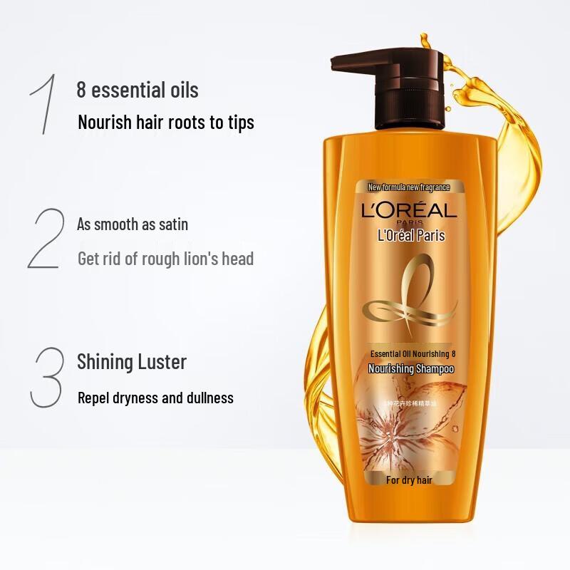 L'Oreal Elvive Extraordinary Oil Nourishing Shampoo & Conditioner Set