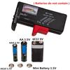 BT168 Portable Universal Digital Battery Tester Volt Checker For AA AAA 9V Button