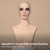 Mannequin Head with Shoulders Realistic Display Bust Sturdy for Jewelers