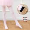 Children's Thin Velvet Dance Tights, Anti-Pilling White Ballet Pants and Socks