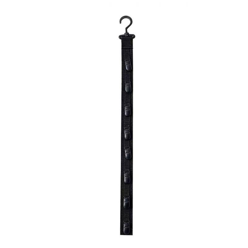 Wall-Mounted Hat Organizer: Multi-Clip Hanging Strip for Home, Wardrobe, Dorm, or Door-Back Baseball Cap Rack