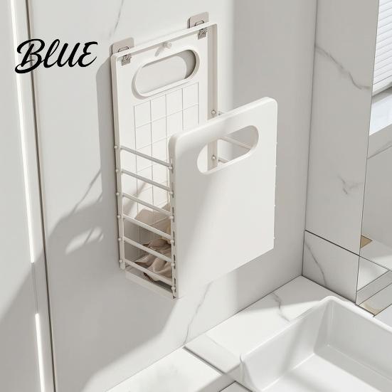Large Capacity Laundry Container Wall Mounted Hamper Breathable Container Foldable Heavy Duty Toy Storage Basket Space Saving Basket for