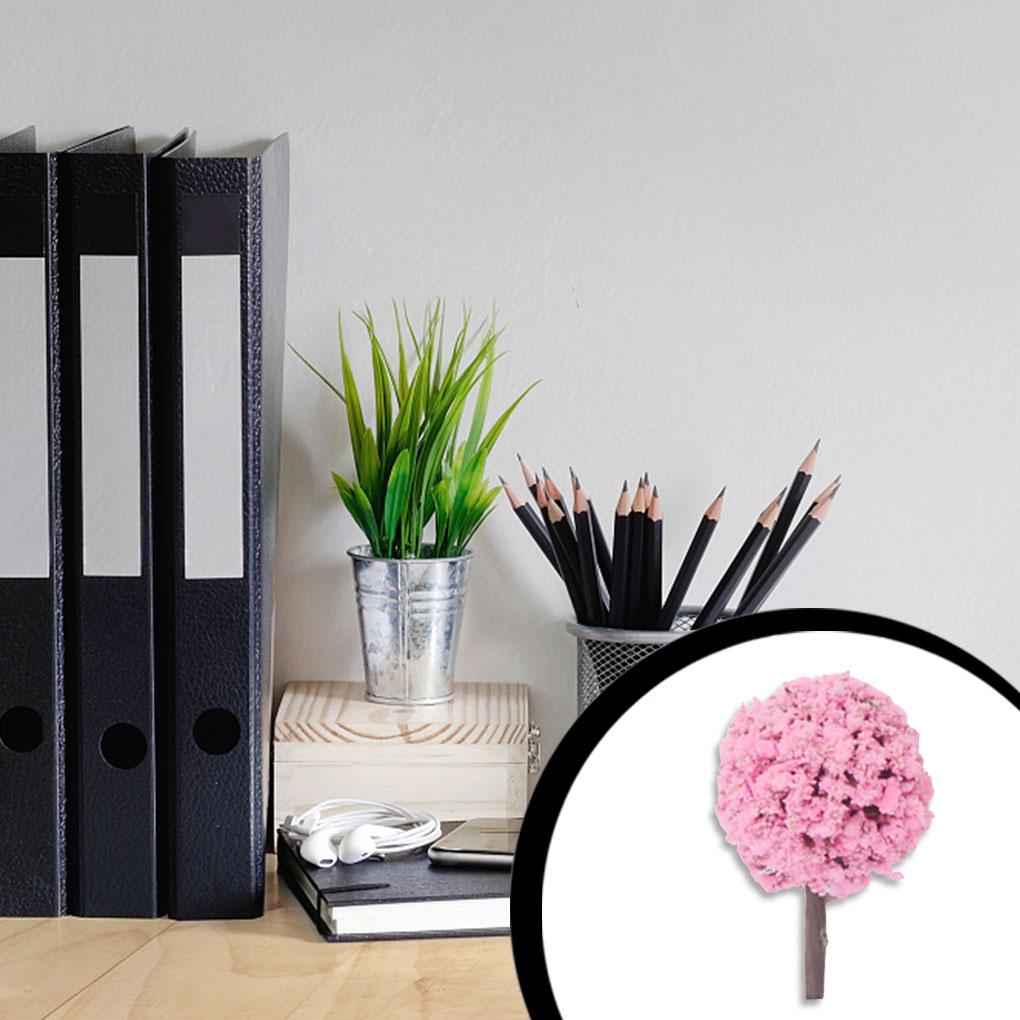 Model de flori Multifuncțional Meșteșuguri Dulci Cadouri Plastic Burete Decor pentru casa Aspect clădire Cluster de plante Arbore artificial