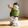 Dragon Ball Z Chiaotzu Figure - 17cm Anime Peripheral Model Desktop Ornament 2D Doll Statue Collection Toy Gift