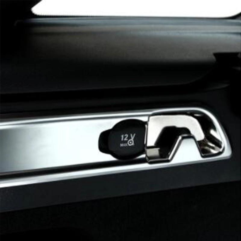 ABS Chrome Trunk Hook Decorative Cover Trim 3D Stickers Accessories For Mercedes Benz GLC Class X253 200 260 300