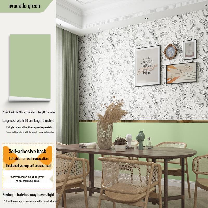 Papier Peint Adhésif Imperméable Croquis Hirondelle Rétro Français pour Carrelage de Salle de Bain