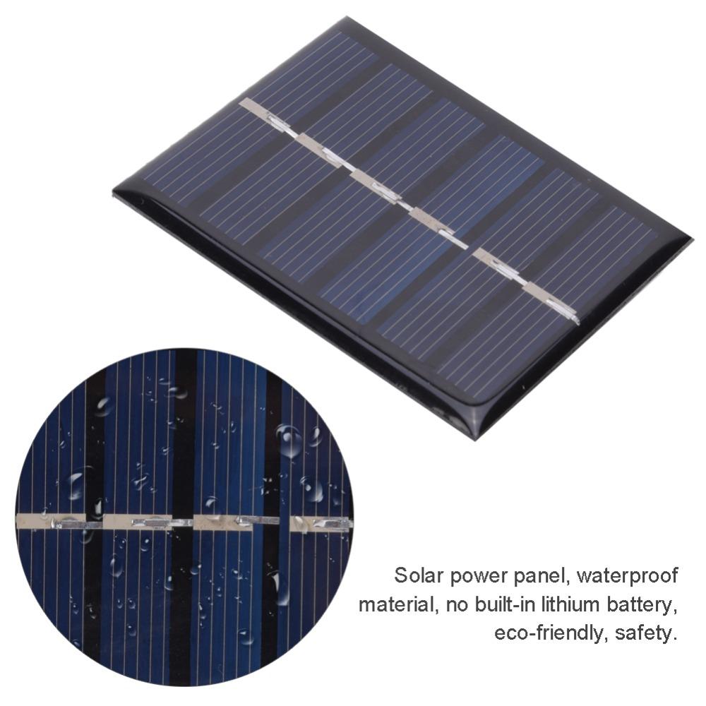 4 Pcs 65x48mm Solar Power Charging Panel 3V 0.3W DIY Solar Panel Durable Solar Panel Solar Charging