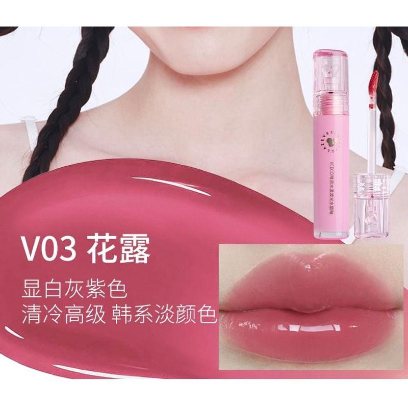 VEECCI - Shimmering Watery Lip Gloss - 6 Colors