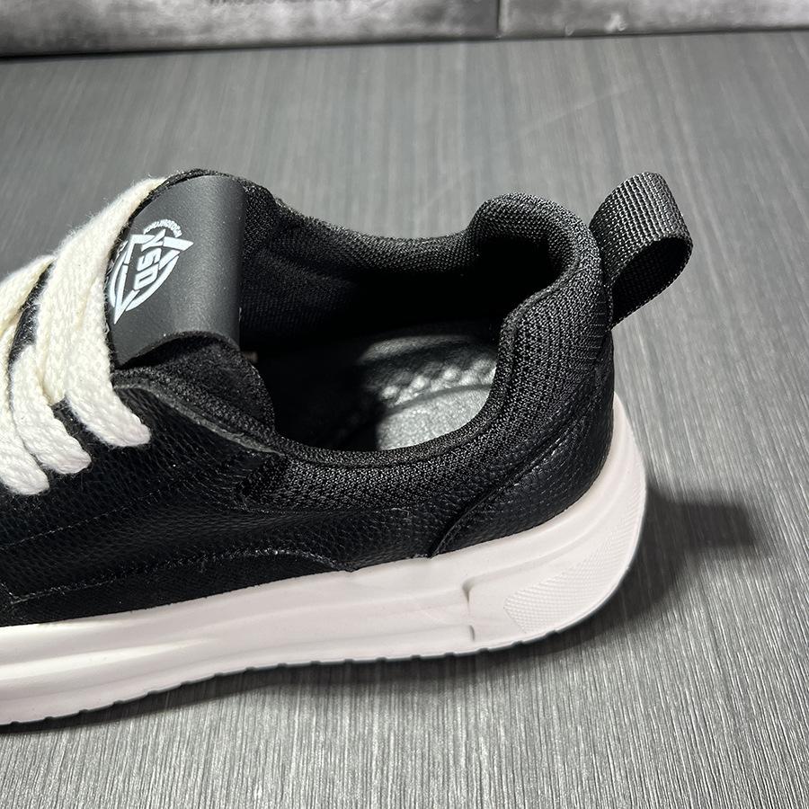 White Shoes Retro Comfortable Spring and Autumn Men's Fashion Sports Breathable Thick-soled Height-increasing Casual Shoes Shell Toe Shoes