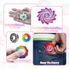 5/10/20Pcs Mini Rainbow Fidget Spinner Sensory Stress Relief Toys For Kids Birthday Party Favor Classroom Prize Bag Stuffer
