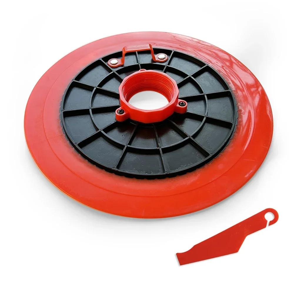 Universal 56/60mm Grease Suction Plate Butter Gun Oil Suction Pan Leakproof Lubricating Oil Aid Suction Cup for Car Accessories Flat