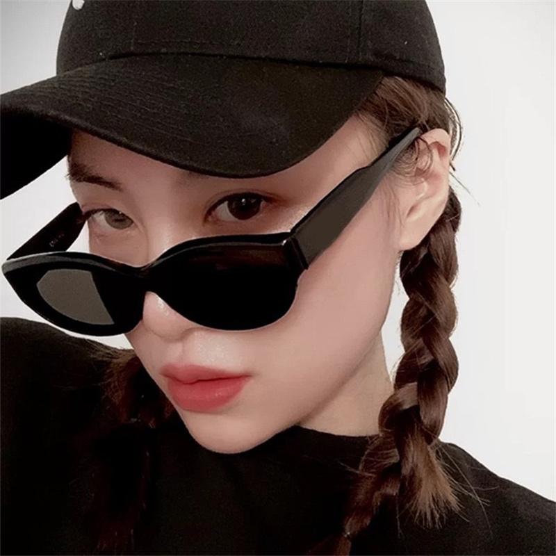Women's Summer Sunglasses Small Frame Cat Eye Shades Retro Hip-Hop Glasses Fashion Summer Accessories