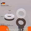 4-Point Silicone Water Heater Gasket - 1 Inch/6-Point Rubber Washer for Pipes and Meters