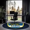 Los Pumas Printed Round Rug Carpet Chair Rug Area Rug Entryway Doormats,for Office Chair Living Room Bedroom Kitchen Room.