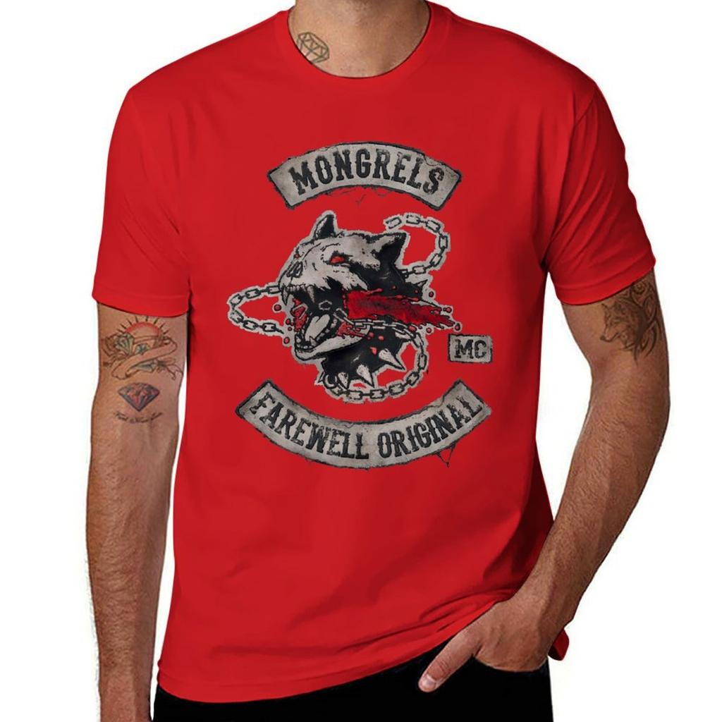 Copia De Mongrel Days Gone T-Shirt Aesthetic Clothes Customs Design Your Own Anime Tops Big and Tall T Shirts for Men