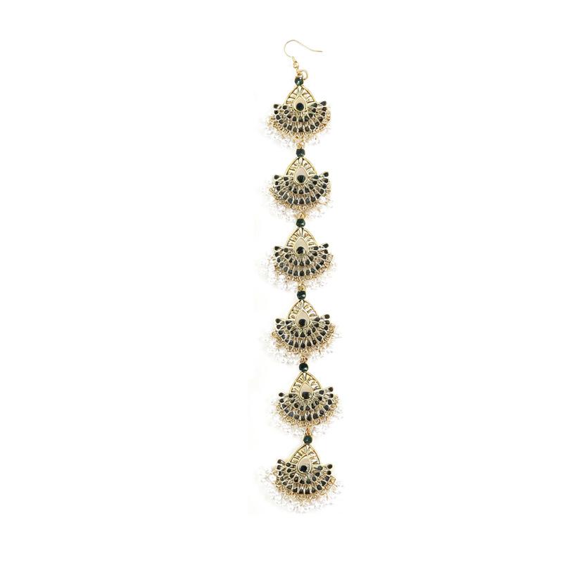 Middle Eastern Ethnic Style Retro Gem Tassel Women's Head Chain