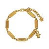 Cylindrical Brass Bracelet Men's Bright 32282678 1022773-1A00620_DTU_UNICA3J000-bright Gold L