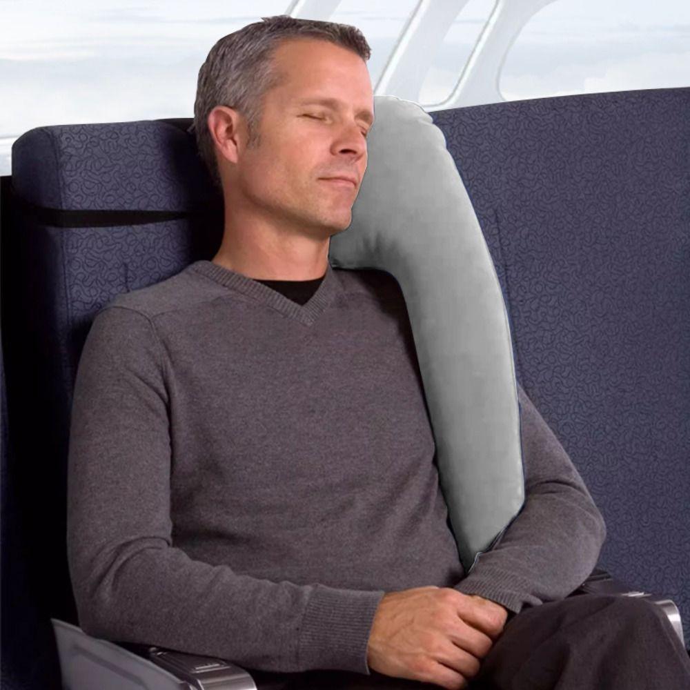 Foldable Side Sleeping Pillow Ergonomic Chin Support Cushions Portable Headrest  High Speed Trains