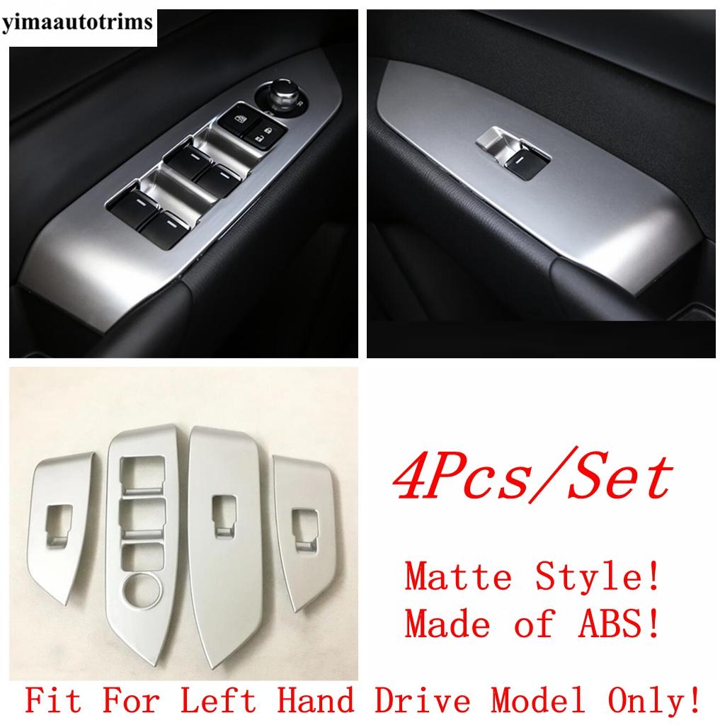 For Mazda CX-5 CX5 2017 - 2024 Car Inner Door Armrest Window Glass Lift Switch Button Panel Cover Trim ABS Interior Accessories