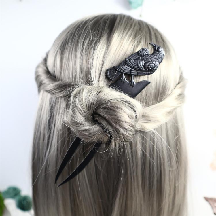 Halloween-Thema Mond Haarspange Vintage Haaraccessoire Verleiht dem Outfit einen Vintage-Touch Geeignet für verschiedene Veranstaltungen