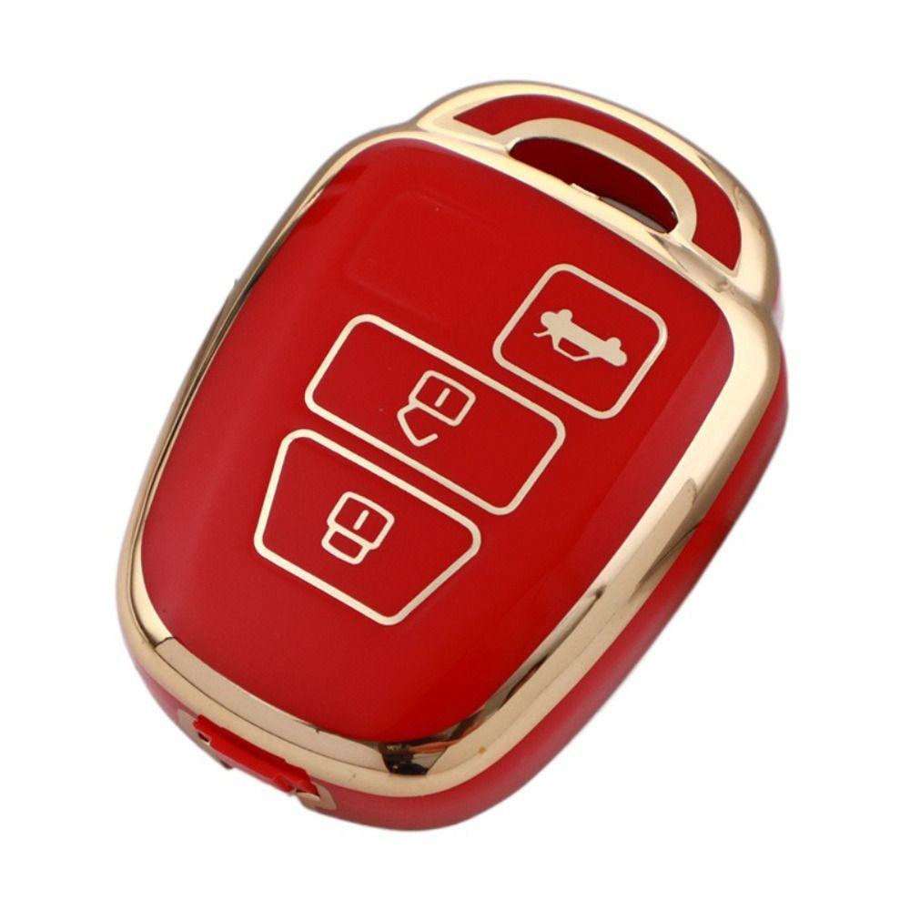 New 2/3/4 Butoons Car Key Case for Toyota/Corolla/Camry 2014 2015 Car Accessories Soft TPU Key Cover Shell Key Protector