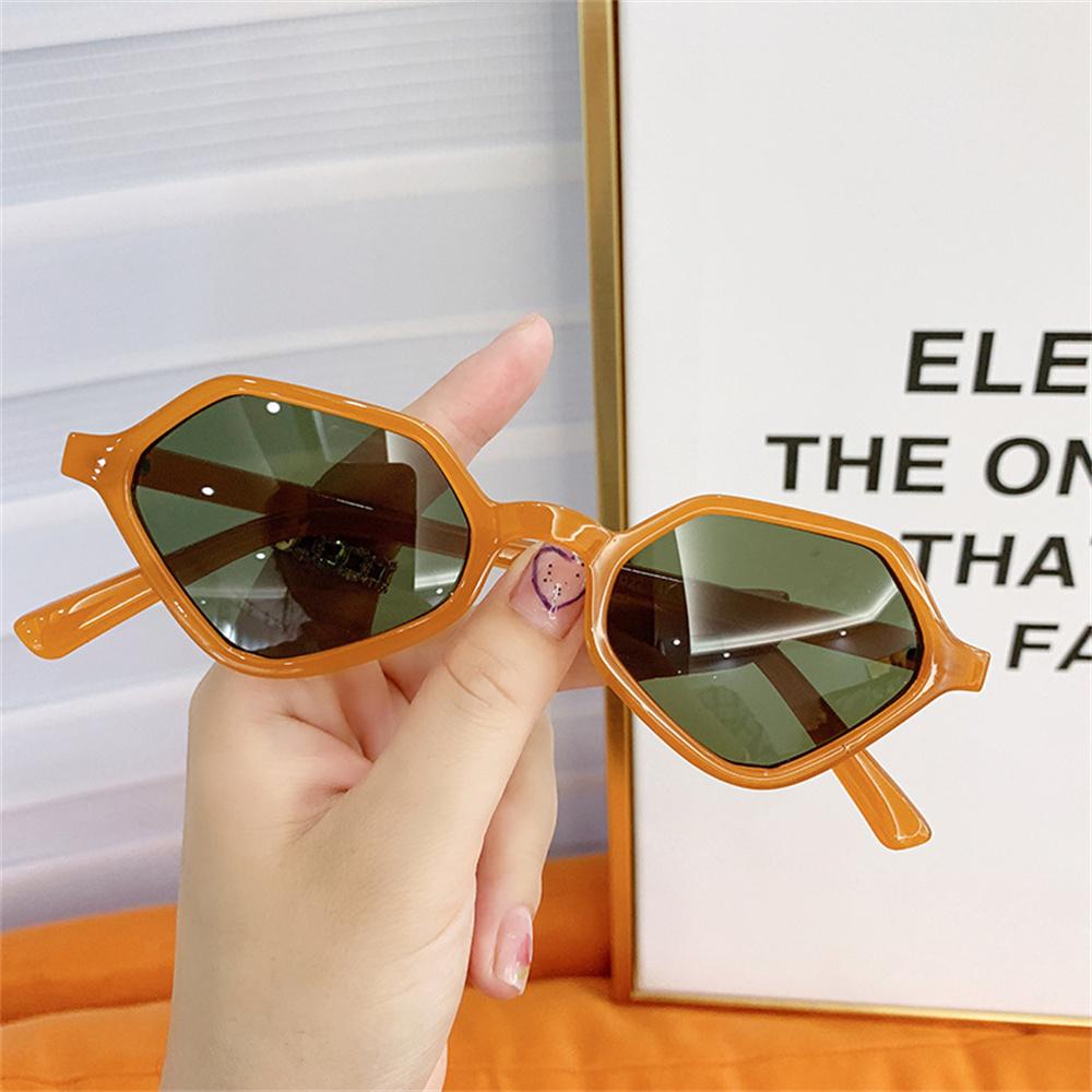 Irregular Polygon PC Multi Colorful Frame and Lenses Optional Outdoor Sunshade with UV 4 Protection Function Sunglasses