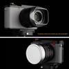 Haoge Metal Front Lens Cap Cover for Leica Q3, Q3, Q2, Q Type 116, Q Type 116, Silver Digital Camera Accessories
