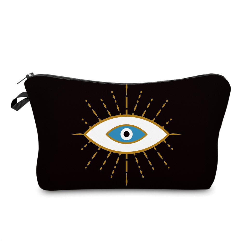 New Cross-border Printed Devil Eye Clutch Bag Ladies Multi-functional Travel Organizer StyleA