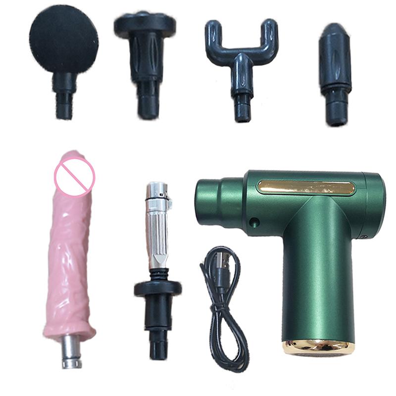 2in1 Penis Dildos Vibrators Gun Fascial Massager Adult Sexy Toysfor Woman G Spot Anal Clit Stimulator Sexy Accessories Sex Shop