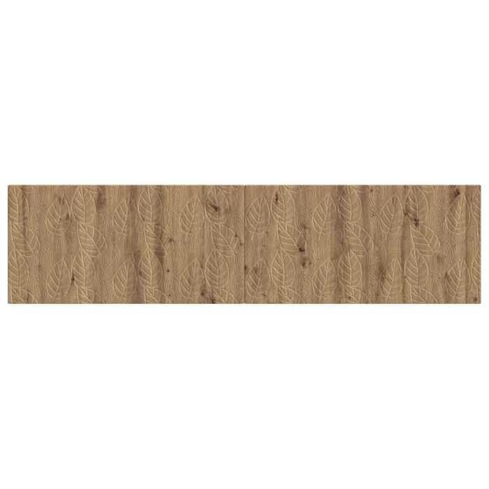 Maison Exclusive - Tête de lit murale DELFT Chêne artisanal Bois d'ingénierie