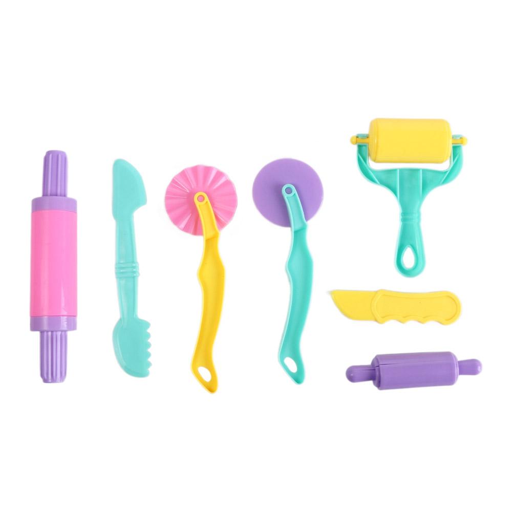 Safe Creative 3D Plasticine Mold Educational DIY Dough Tool Kit Modeling Clay Accessories  Children